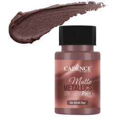 Kestane Mat Metalik Boya 50ml-MMB29