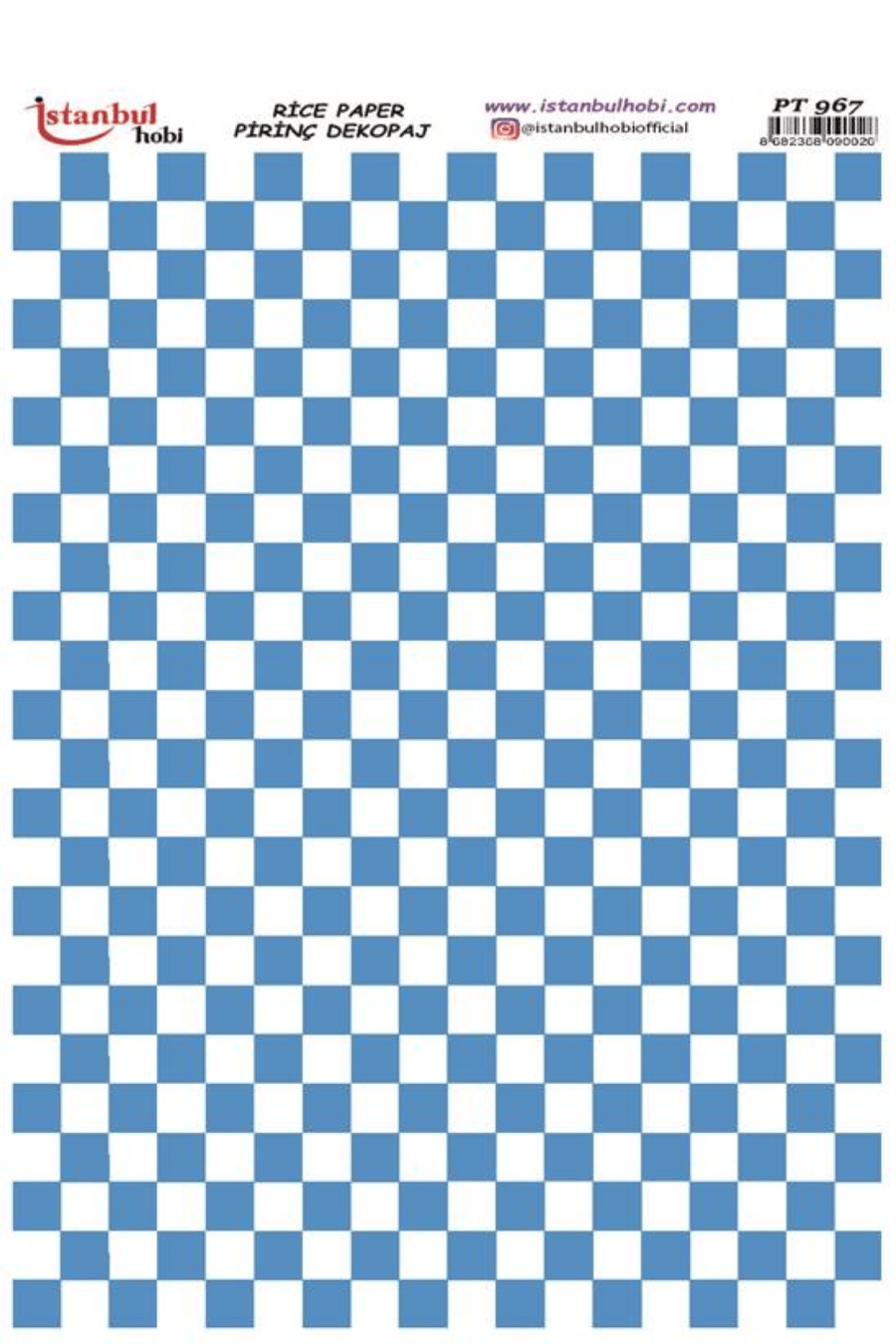 Pirinç Dekopaj Dama Desen Serisi PT-967