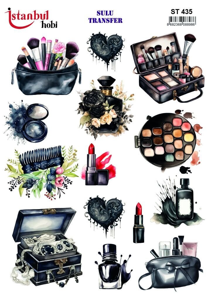 Sulu Transfer Kadınlar Desen Seri ST435