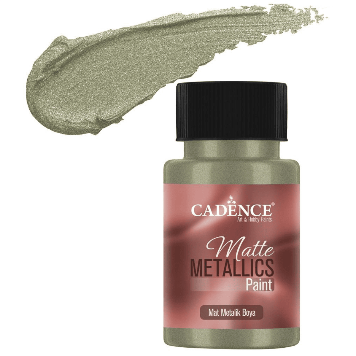Yeşil Altın Mat Metalik Boya 50ml-MMB23