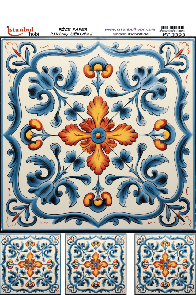 Pirinç Dekopaj PT-3393 30x42cm