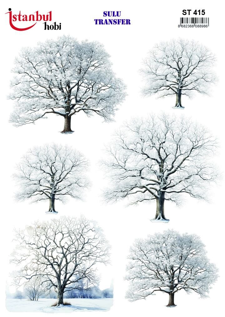 Sulu Transfer Limon Desen Seri ST415