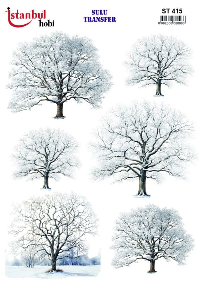 Sulu Transfer Limon Desen Seri ST415