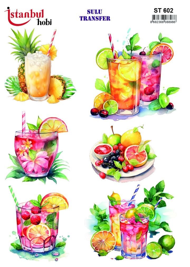 Sulu Transfer Desenli ST602