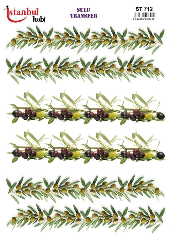 Sulu Transfer Desenli ST712