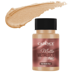 Antik Altın Mat Metalik Boya 50ml-MMB06
