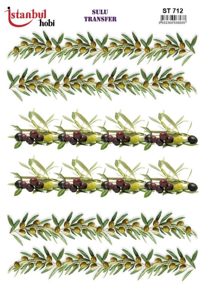 Sulu Transfer Desenli ST717