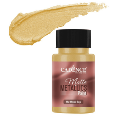 Som Altın Mat Metalik Boya 50ml-MMB05