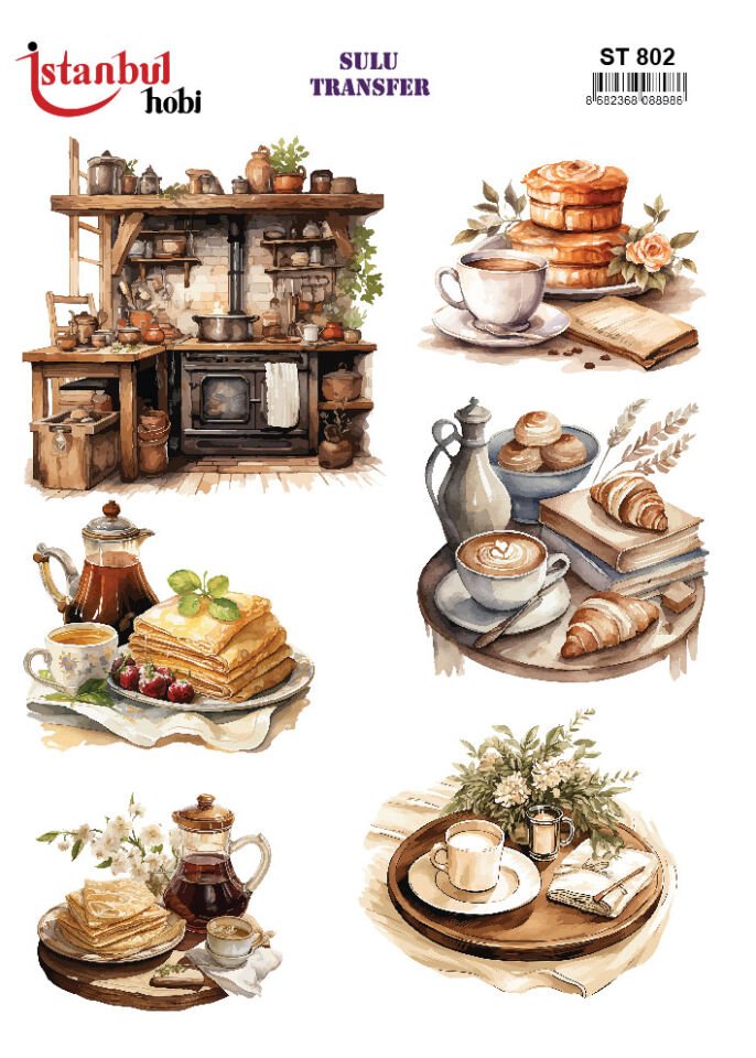 Sulu Transfer Desenli ST802