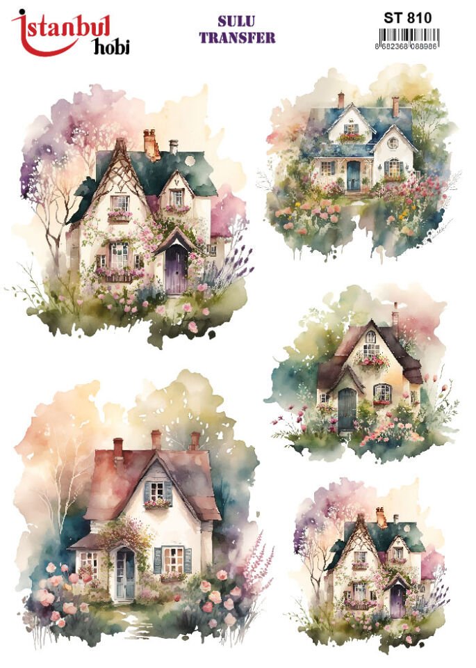 Sulu Transfer Desenli st810