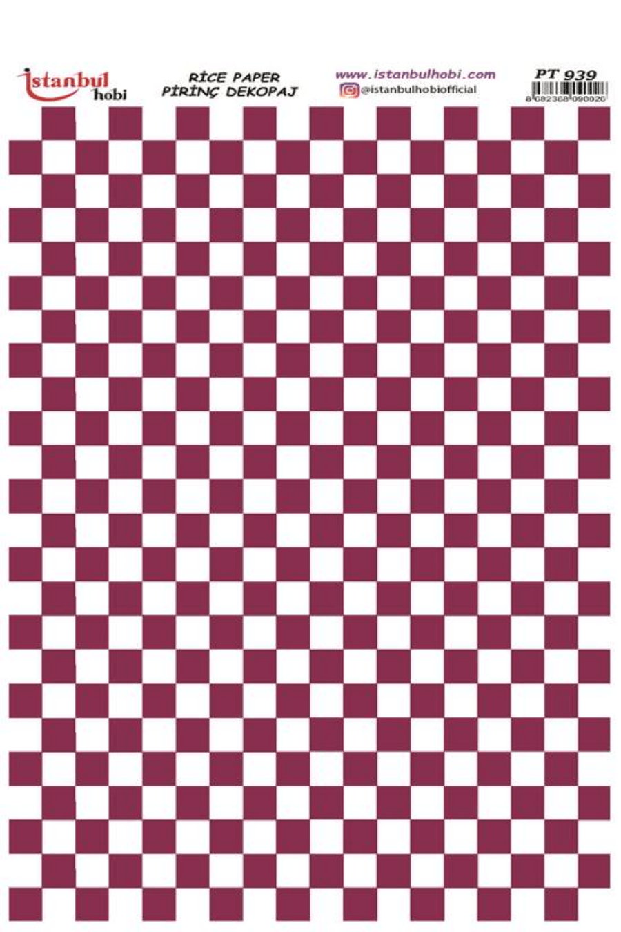 Pirinç Dekopaj Dama Desen Serisi PT-939