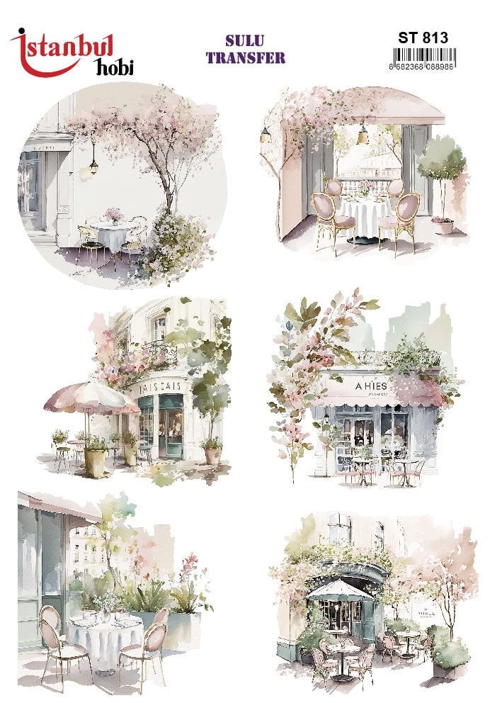 Sulu Transfer Desenli st813