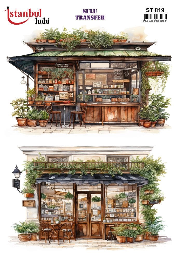 Sulu Transfer Desenli st819