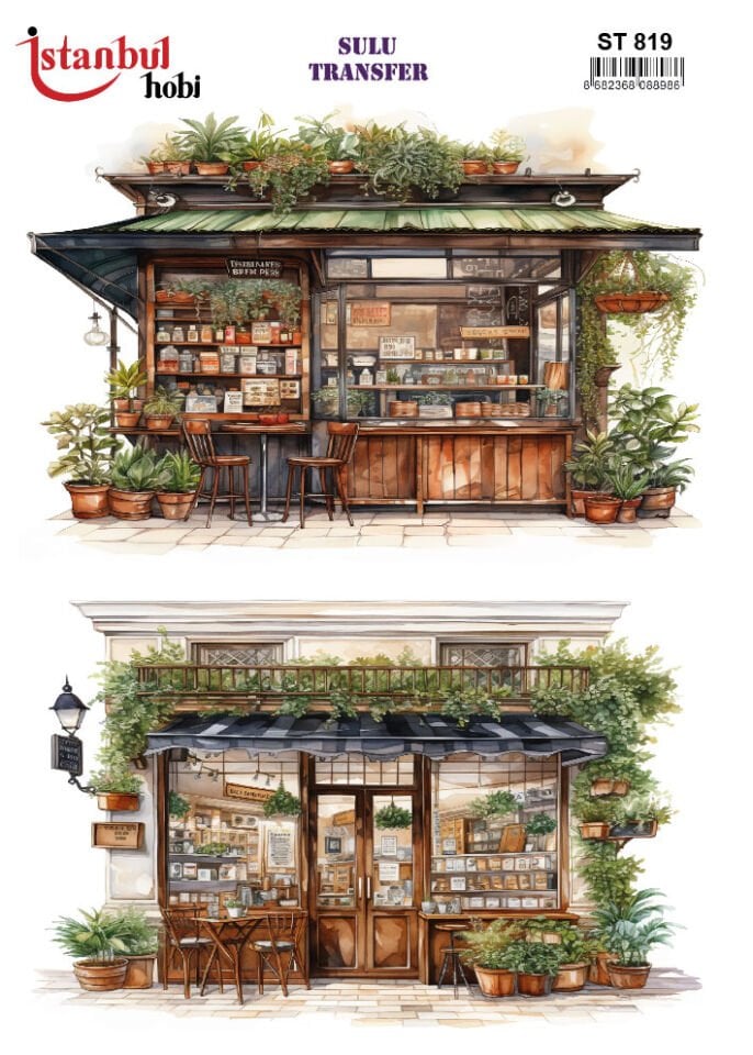 Sulu Transfer Desenli st819