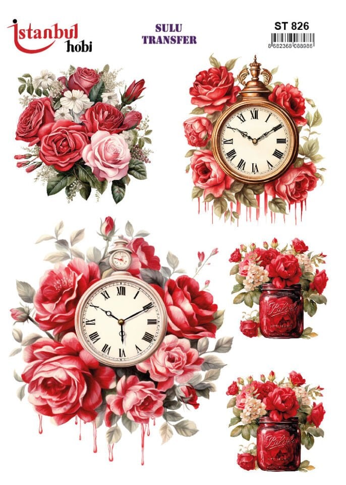 Sulu Transfer Desenli ST826