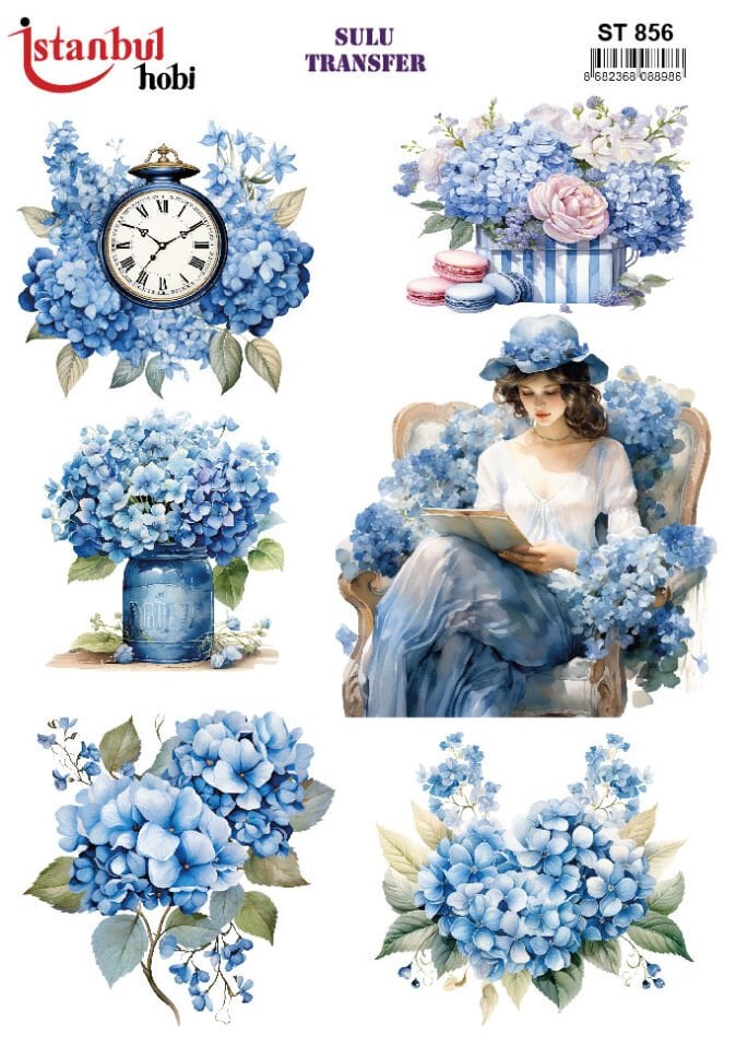 Sulu Transfer Limon Desen Seri ST856