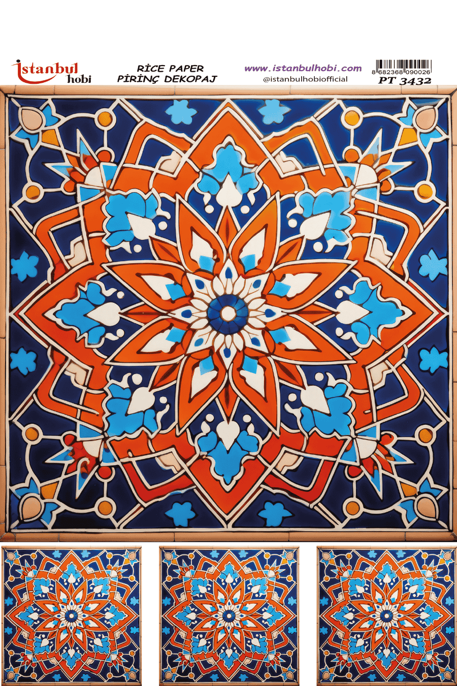 Pirinç Dekopaj PT-3432 30x42cm