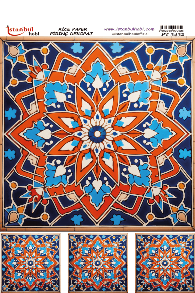 Pirinç Dekopaj PT-3432 30x42cm