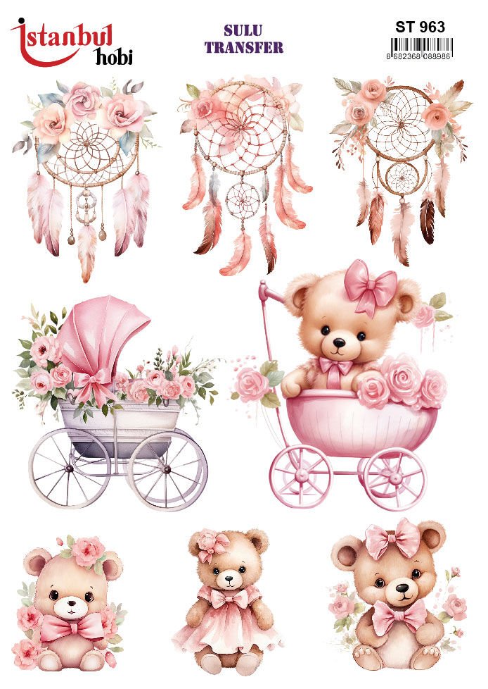 Sulu Transfer Desenli ST963