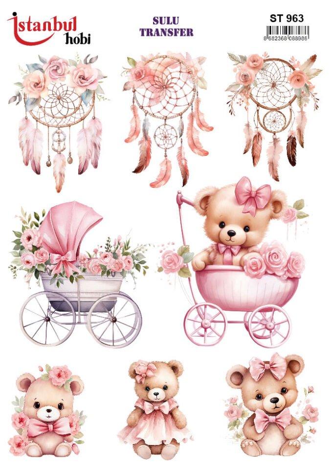 Sulu Transfer Desenli ST963