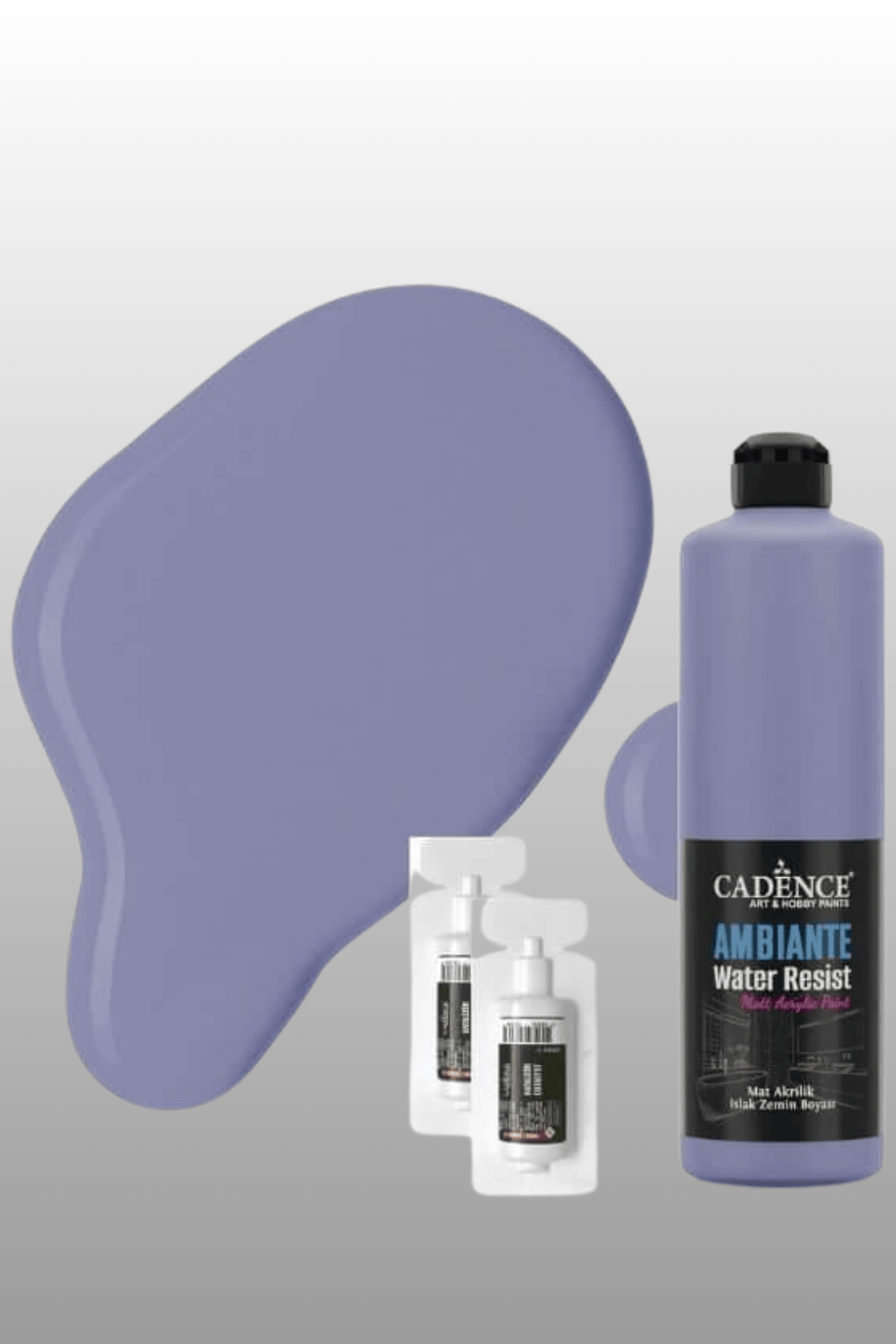 Pastel Mavi Ambiante Islak Zemin Boyası 500ml+20ml Katalizör AW-43