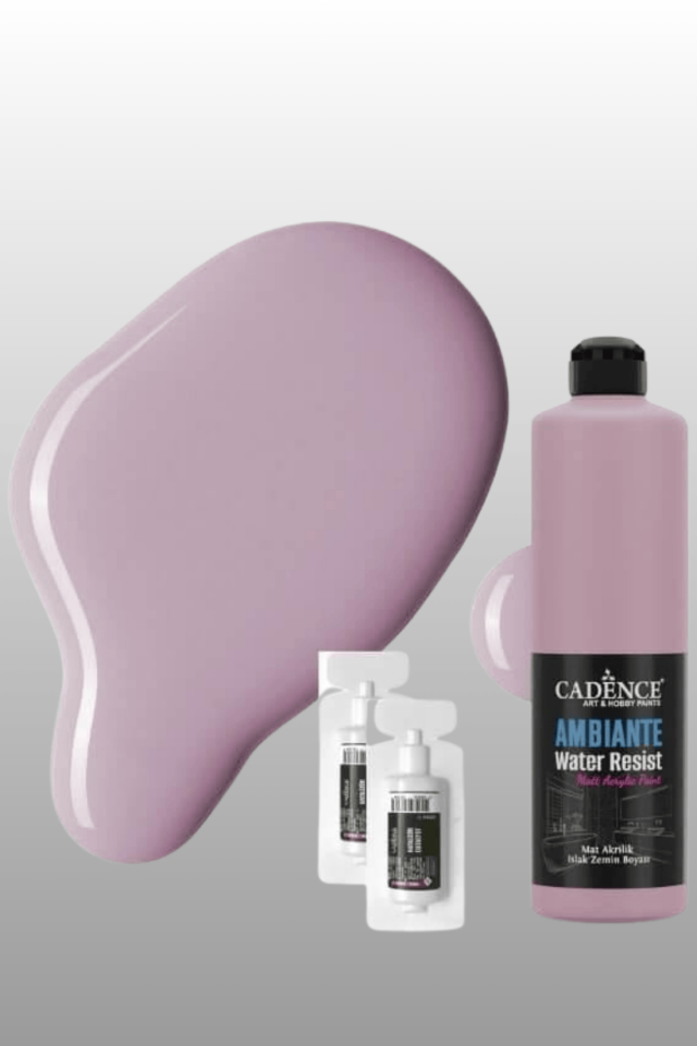 Toz Pembe Ambiante Islak Zemin Boyası 500ml+20ml Katalizör AW-38