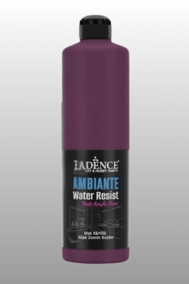 Patlıcan Mor Ambiante Islak Zemin Boyası 500ml+20ml Katalizör AW-35