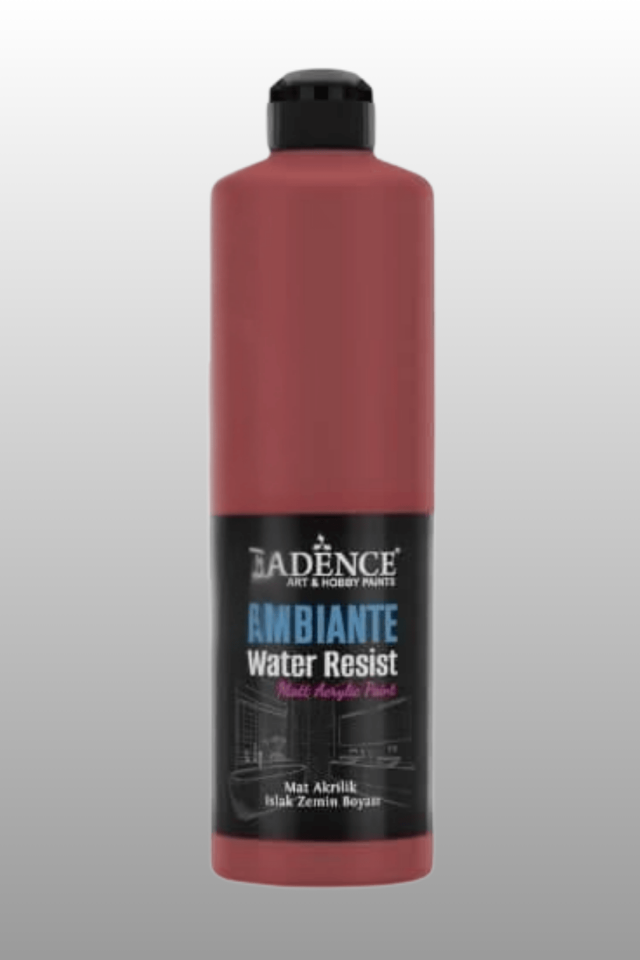 Mercan Kırmızı Ambiante Islak Zemin Boyası 500ml+20ml Katalizör AW-33