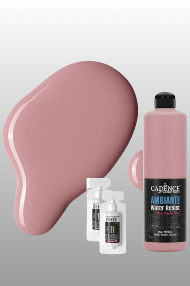 Flamingo Pembe Ambiante Islak Zemin Boyası 500ml+20ml Katalizör AW-32