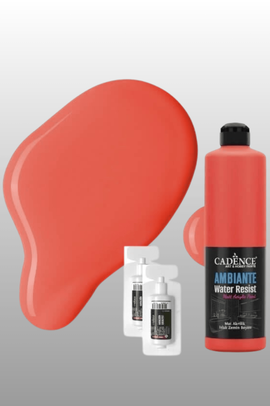 Nar Çiçeği Ambiante Islak Zemin Boyası 500ml+20ml Katalizör AW-27