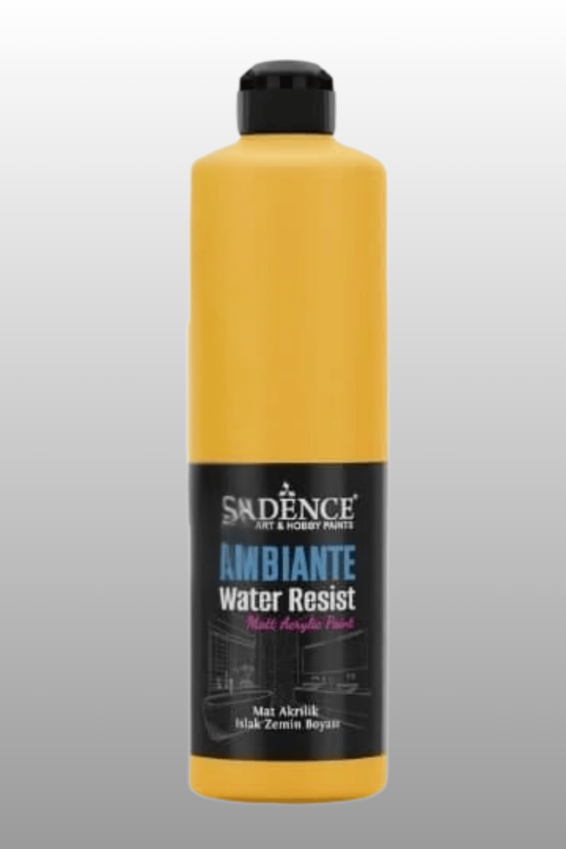 Güneş Sarı Ambiante Islak Zemin Boyası 500ml+20ml Katalizör AW-25