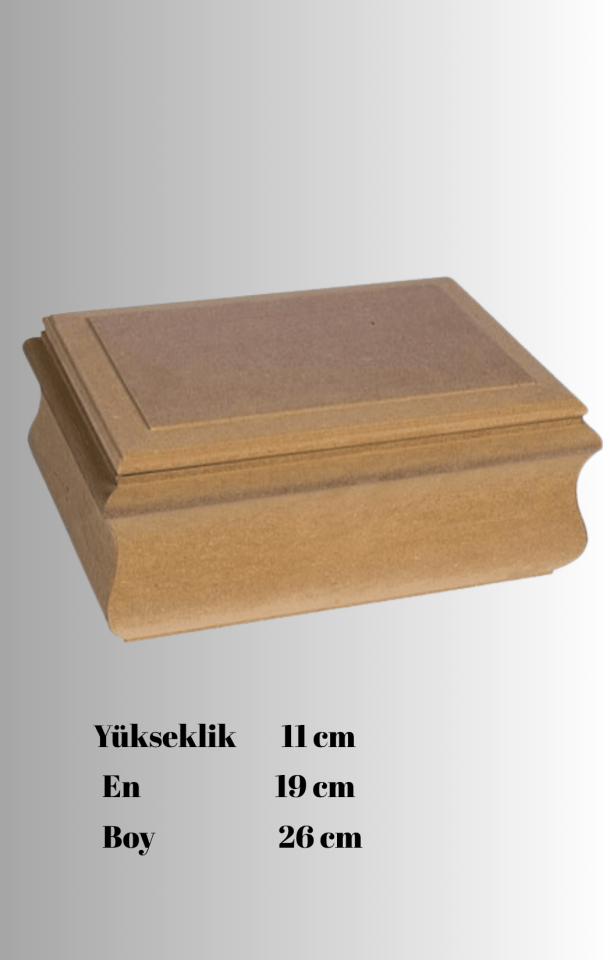 Büyük Düz Freze Kutu KU-292
