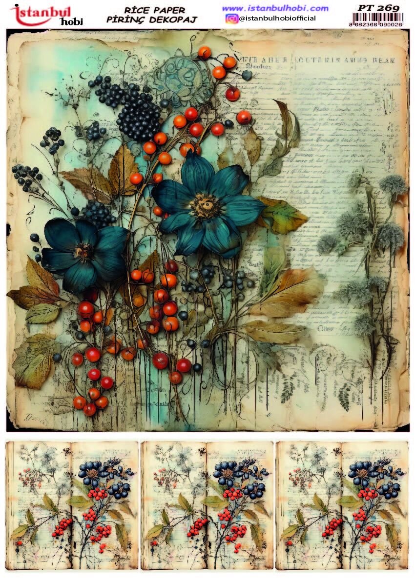 Pirinç Dekopaj PT-269 30x42cm