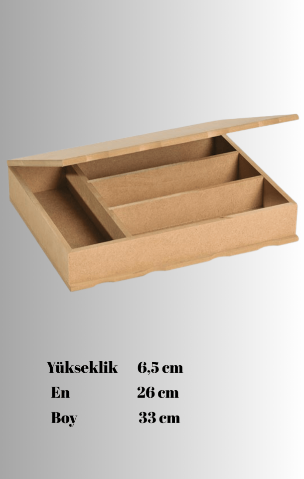 Kaşık Çatal Bıçak Kutusu KU-298
