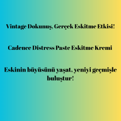 Yıllanmış Bordo Distress Vintage Eskitme Kremi 150ml-1303