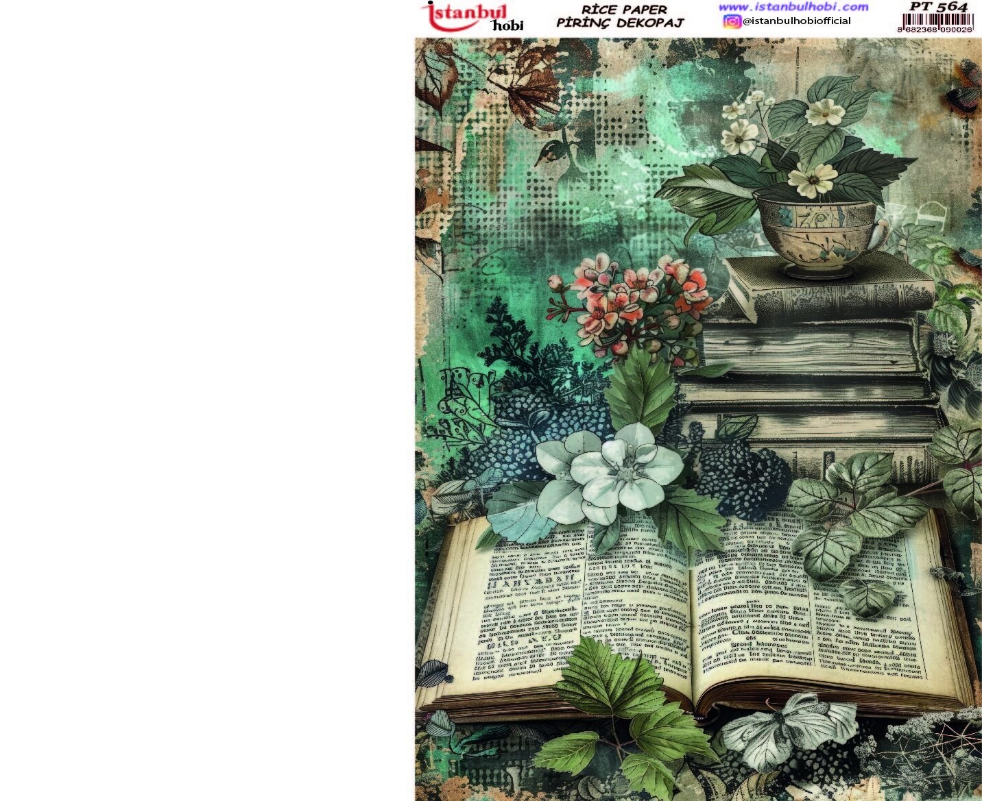 Pirinç Dekopaj Kadınlar PT-564 30x42cm