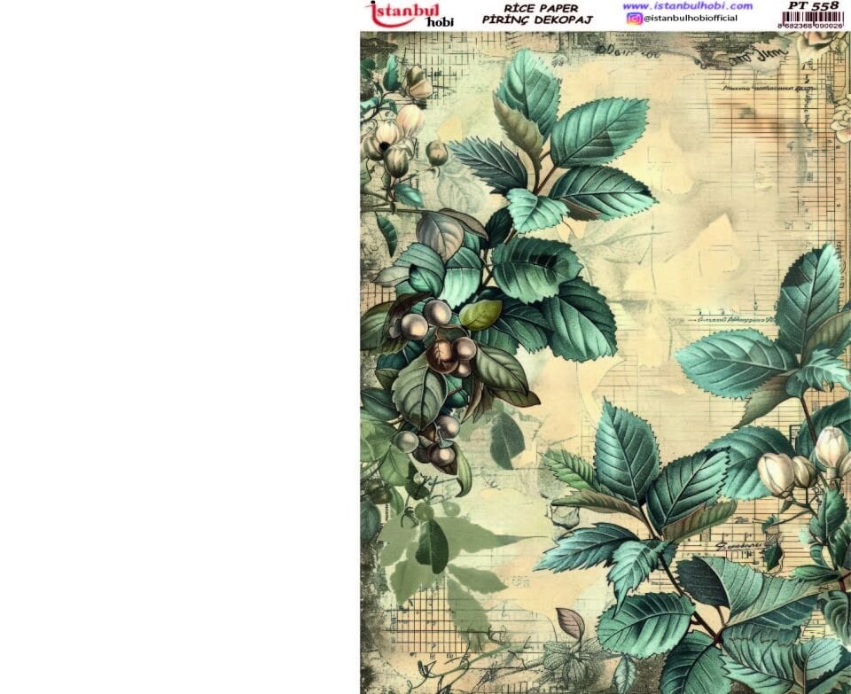 Pirinç Dekopaj Limon PT-558 30x42cm