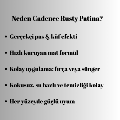 Ekru Rusty Patina 150-RP07