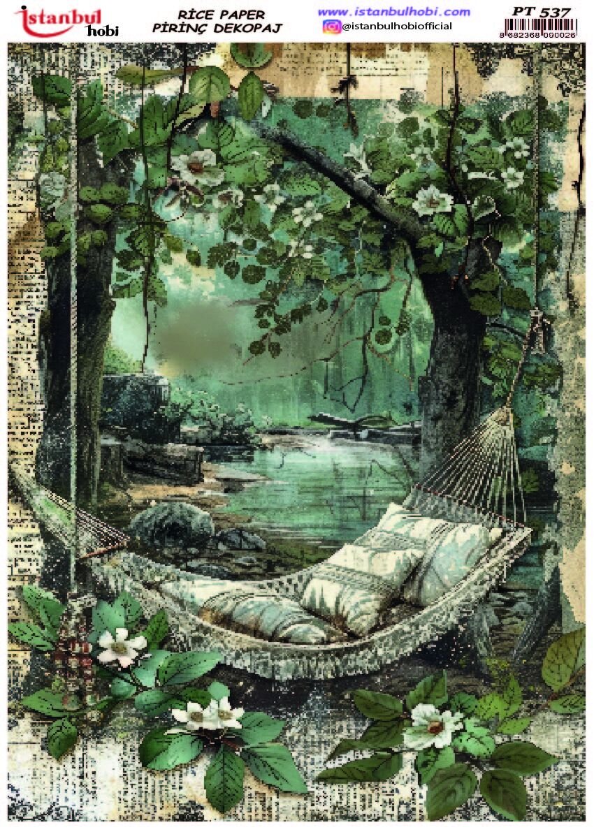 Pirinç Dekopaj Limon PT-537 30x42cm