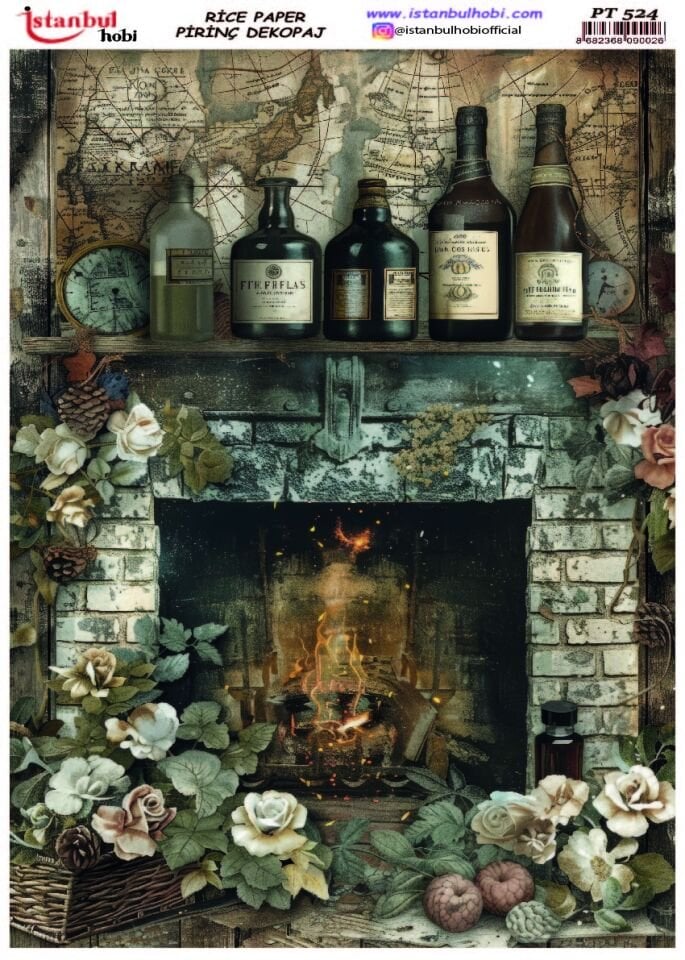 Pirinç Dekopaj Limon PT-524 30x42cm