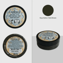 Koyu Kahve Home Dekor Wax