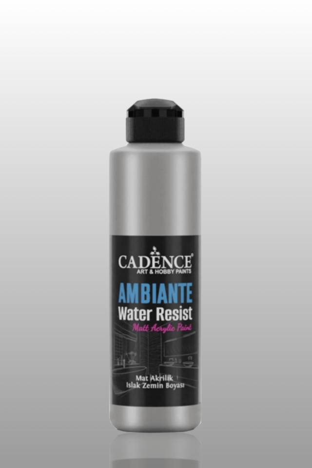 Gümüş Metalik Ambiante Islak Zemin Boyası 250ml+10gr AWM-06