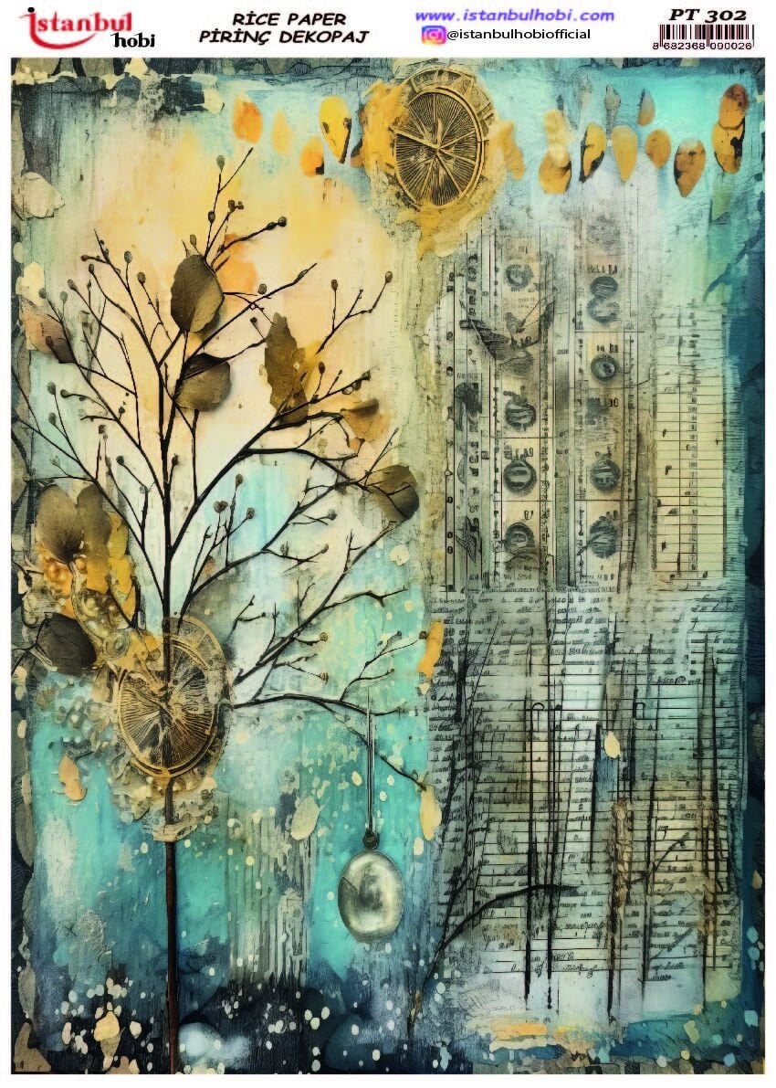 Pirinç Dekopaj Manzara PT-302 30x42cm