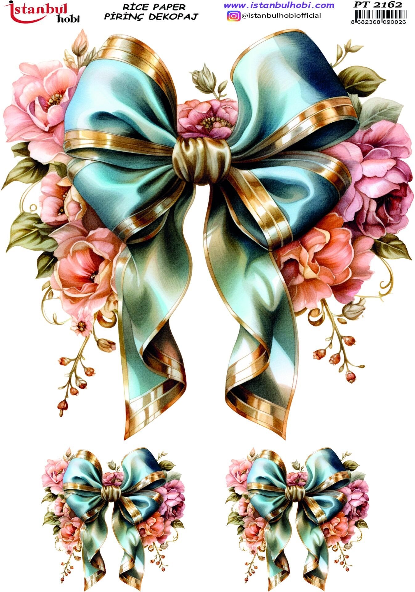 Pirinç Dekopaj PT-2162 30x42cm