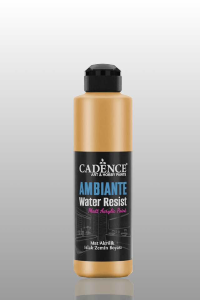 Antik Altın Metalik Ambiante Islak Zemin Boyası 250ml+10gr AWM-04