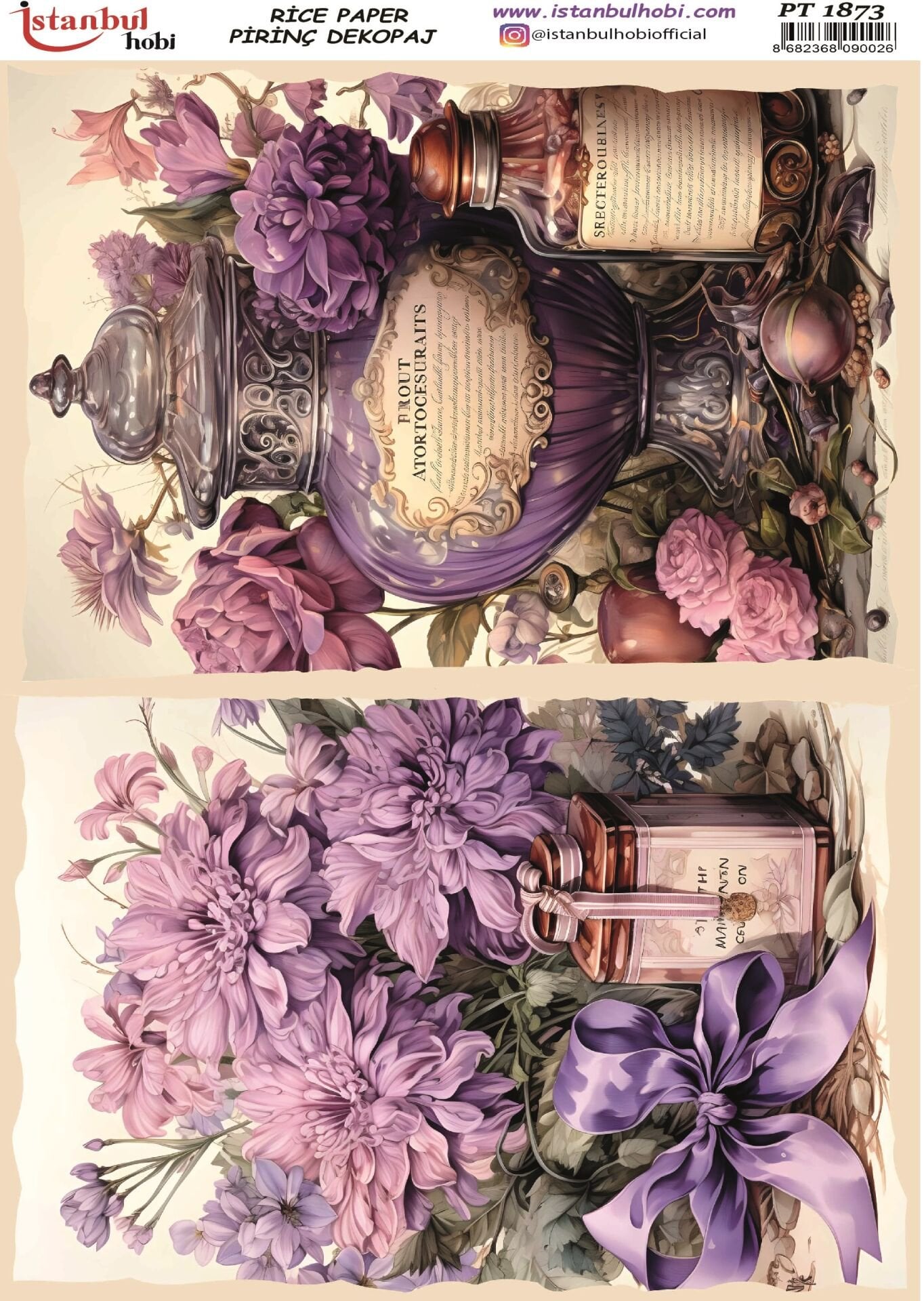 Pirinç Dekopaj Serisi PT-1873 30x42cm