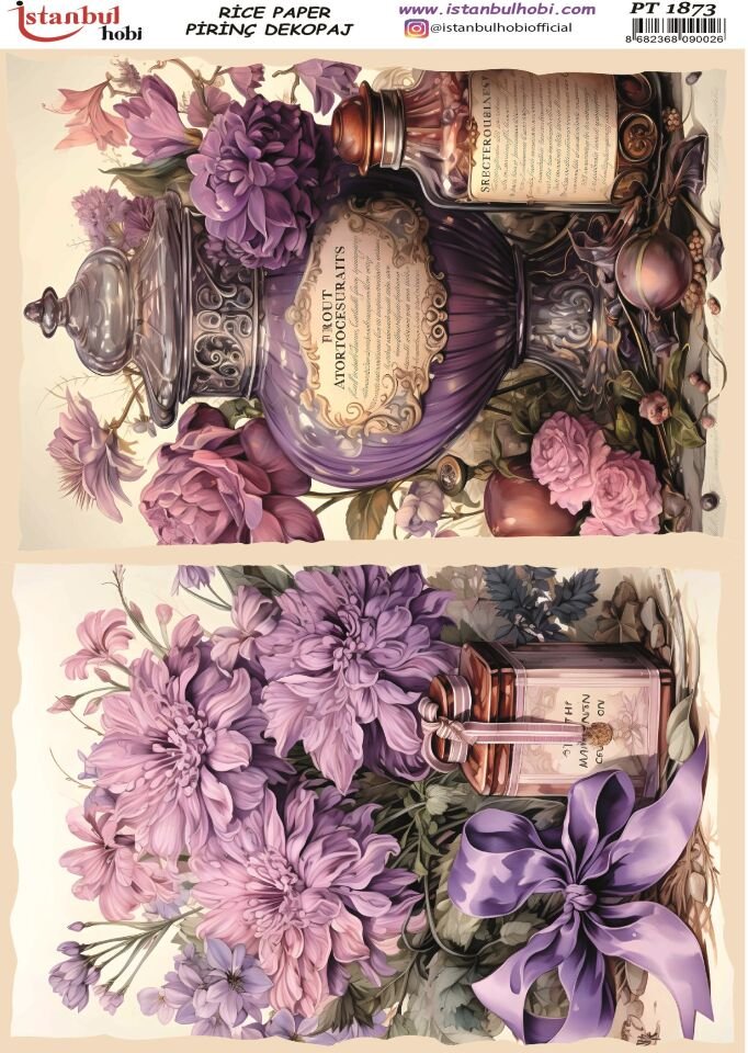 Pirinç Dekopaj Serisi PT-1873 30x42cm