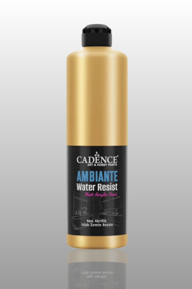 Altın Metalik Ambiante Islak Zemin Boyası 500ml+20gr AWM-03