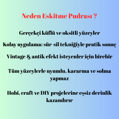 710 Nil Yeşili Eskitme Pudrası 70ml