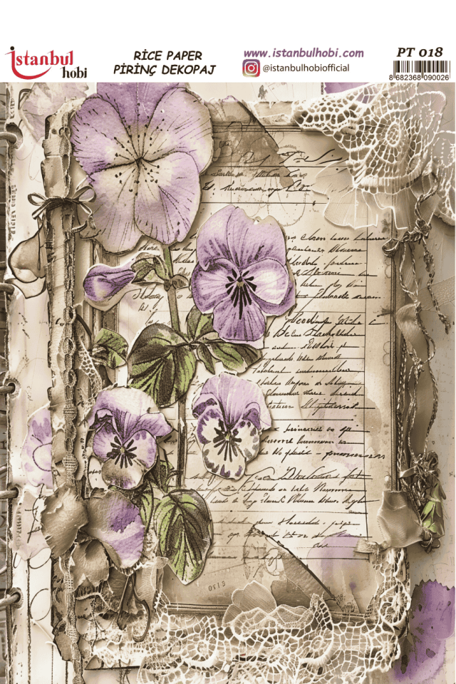 Pirinç Dekopaj PT-018 30x42cm